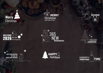 VideoHive Christmas Titles 61029327