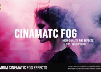 VideoHive Cinematic Fog Overlays Pack – Realistic Mist & Atmospheric Film FX 60844695