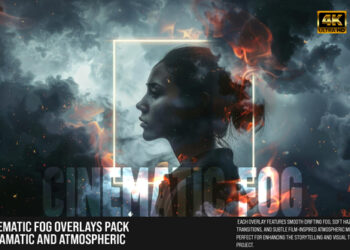 VideoHive Cinematic Fog Overlays Pack – Realistic Mist & Atmospheric Film FX For DR 61000873
