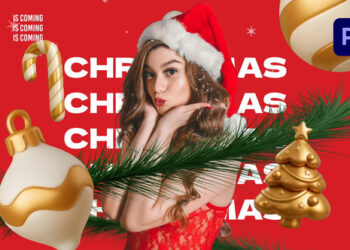 VideoHive Cute 3D Christmas Intro 60943347