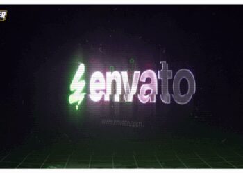 VideoHive Cybernetic Glow Logo Reveal 60982561