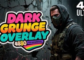 VideoHive Dark Grunge Wall Textures Overlay Pack For FCPX 60924792