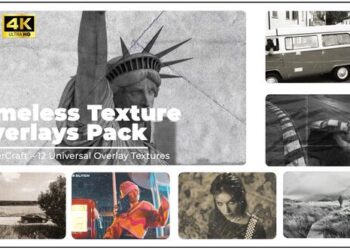 VideoHive Edit Timeless Texture Overlays Pack For DR 60952376