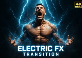 VideoHive Electric FX Transition Pack – Powerful High-Voltage Motion FX AE 60963176