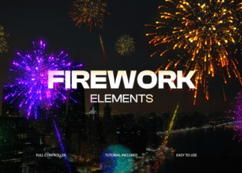 VideoHive Fireworks Elements 61132342