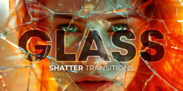 VideoHive Glass Shatter Transitions 61125656