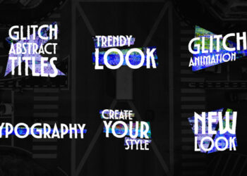 VideoHive Glitch Abstract Titles 56709612
