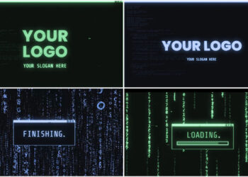 VideoHive Glitch Tech Logo Reveal 60960042