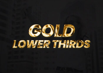 VideoHive Gold Lower Thirds 60937368