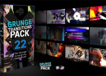 VideoHive Grunge Transitions Pack 60932145