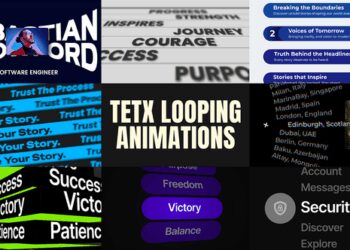 VideoHive Looping Text Animations Pack 60841617