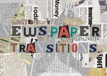 VideoHive Newspaper Transitions | Vintage Ripped Paper Collage || MOGRT 61068465