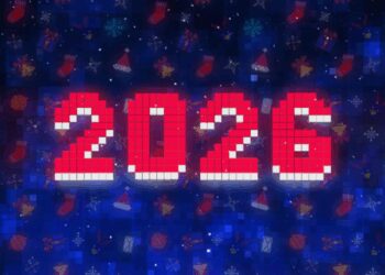 VideoHive Pixel Style New Year Countdown 60874399