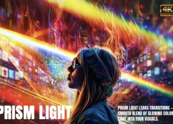 VideoHive Prism Light Leaks Transitions | FCPX 61125292