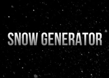 VideoHive Snow Generator | Realistic Snow | For Premiere Pro 61095123