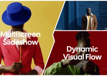 VideoHive Split Screen Slideshow MOGRT 60872672