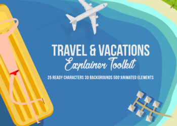 VideoHive Travel & Vacations Explainer Toolkit 17339134