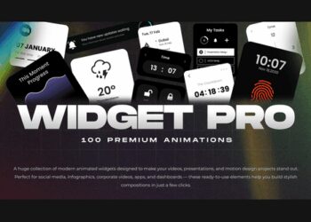 VideoHive Widget Pro for Premiere Pro 60827587