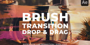 VideoHive Brush Transition 61322139