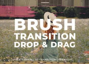 VideoHive Brush Transition 61365687