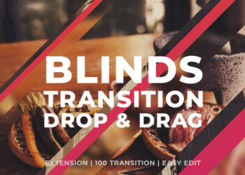 VideoHive Clean Blinds Transition 61338686