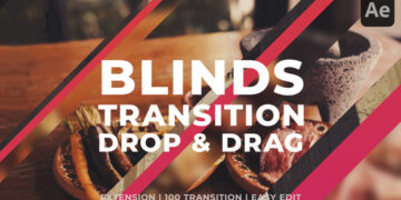 VideoHive Clean Blinds Transition 61338686