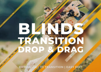 VideoHive Clean Blinds Transition 61379265