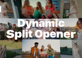 VideoHive Dynamic Split Opener 61076428