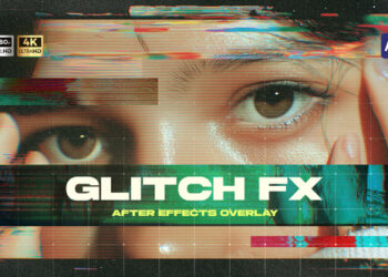 VideoHive Glitch Overlay 61284339