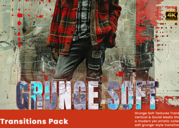 VideoHive Grunge Soft Textures Transitions 61383384