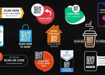 VideoHive QR Code Titles & Openers 61264206