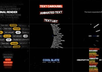 VideoHive Text Carousel | FCPX 61041075