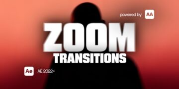 VideoHive Zoom Transitions Pack: High-Energy Zoom In/Out & Rotate Zooms for After Effects 60873519