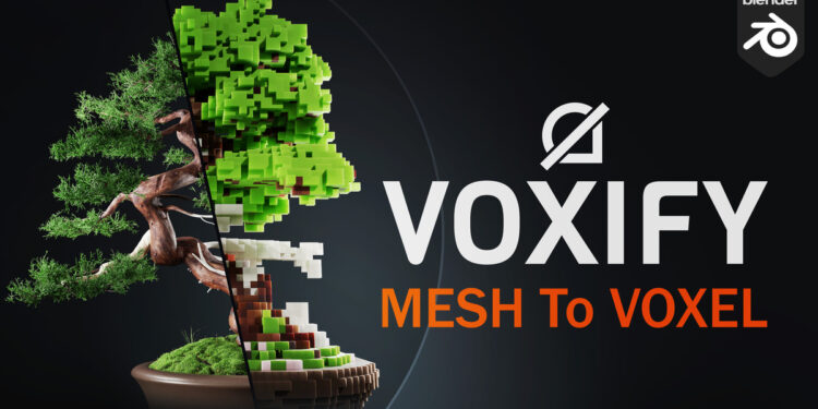 SuperhiveMarket Voxify Mesh To Voxel Modifier v1.2
