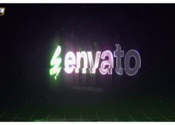 VideoHive Cybernetic Glow Logo Reveal 61091445