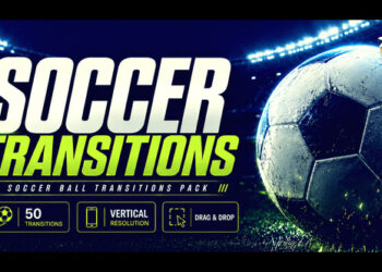 VideoHive Vertical Soccer Transitions 63530797