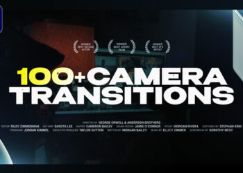 VideoHive 100+ Camera Transitions Bundle 62002782