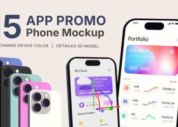 VideoHive App Promo Phone Mockup 61853506