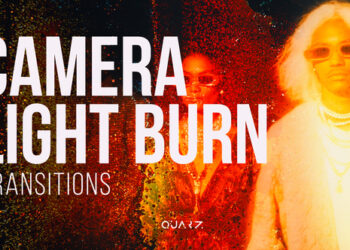 VideoHive Camera Light Burn Transitions 64574379