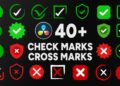 VideoHive Check Mark and Cross Mark Pack 62146139