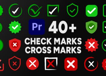 VideoHive Check Mark and Cross Mark Pack 62260620
