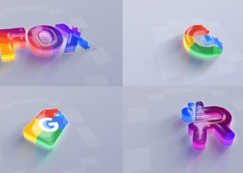 VideoHive Digital White Clean 3D Logo Futuristic 64604087