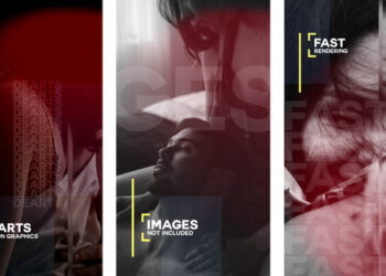 VideoHive Dynamic Media Slideshow Vertical Premiere Pro 61891408
