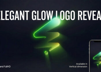 VideoHive Elegant Glow Logo Reveal 61854202