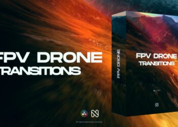 VideoHive FPV Drone Transitions for DaVinci Resolve 64588305