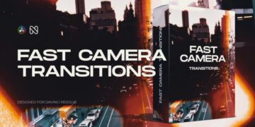 VideoHive Fast Camera Shutter Transitions for DaVinci Resolve 62199041