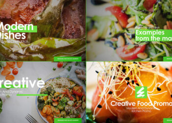 VideoHive Food Logo Opener V.4 64771640