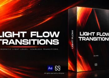 VideoHive Light Flow Transitions 64737032