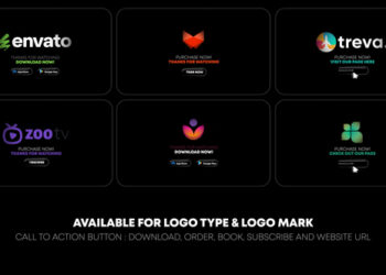 VideoHive Outro Logo Call To Action Pack 61940101