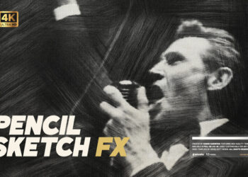 VideoHive Pencil Sketch Effect 62450092